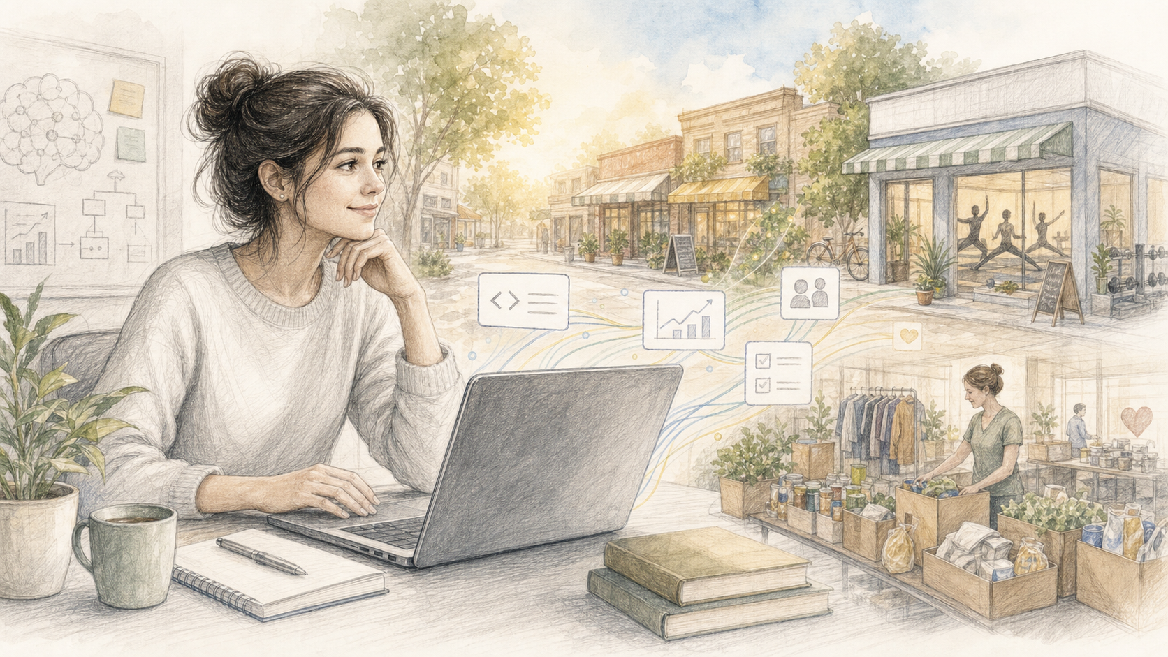 A hopeful programmer using AI to help small businesses and nonprofits
