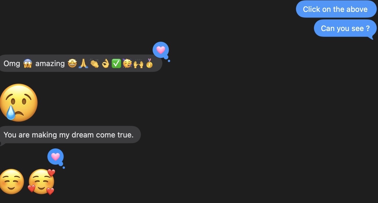 Rosa's message